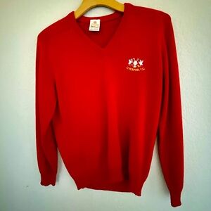 Liverpool red sweater made in England